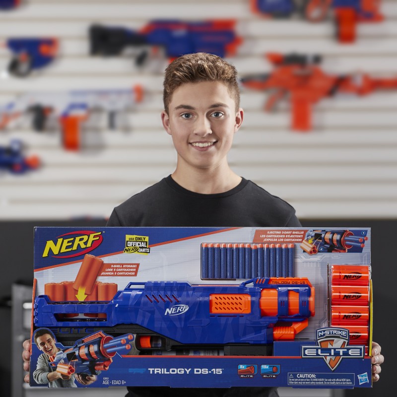 Бластер Nerf Elite Trilogy DS-15 (E2853) / Нерф Элит